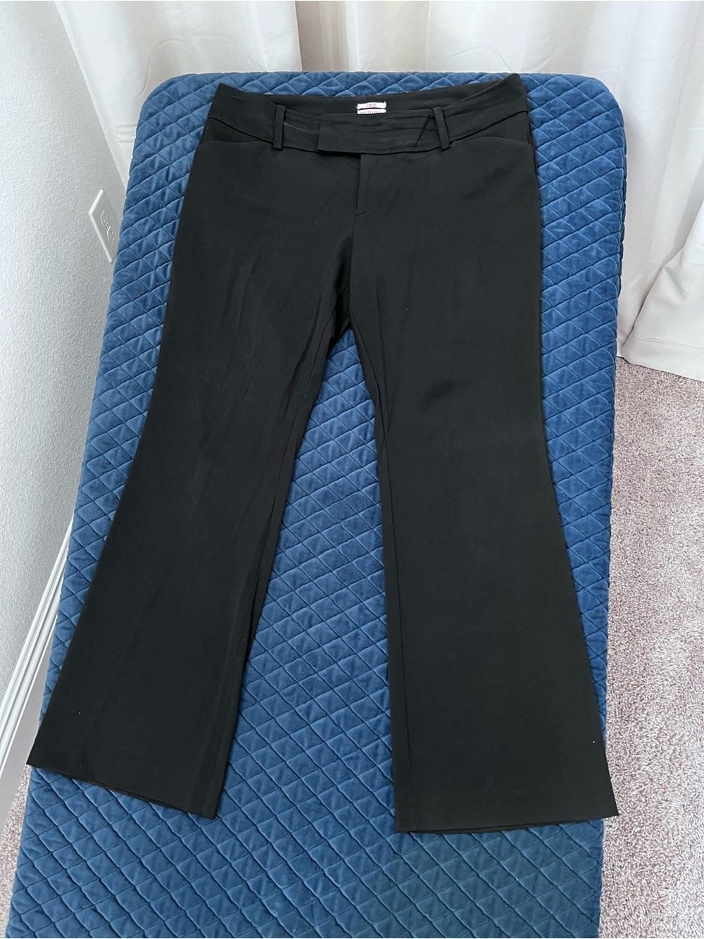 Merona Black Boot-Cut Dress Pants - Women’s 14 - Casual Dressy Wear - Suitpants